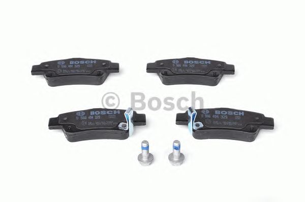 0986494329 BOSCH Гальмівні колодки до дисків BP12191