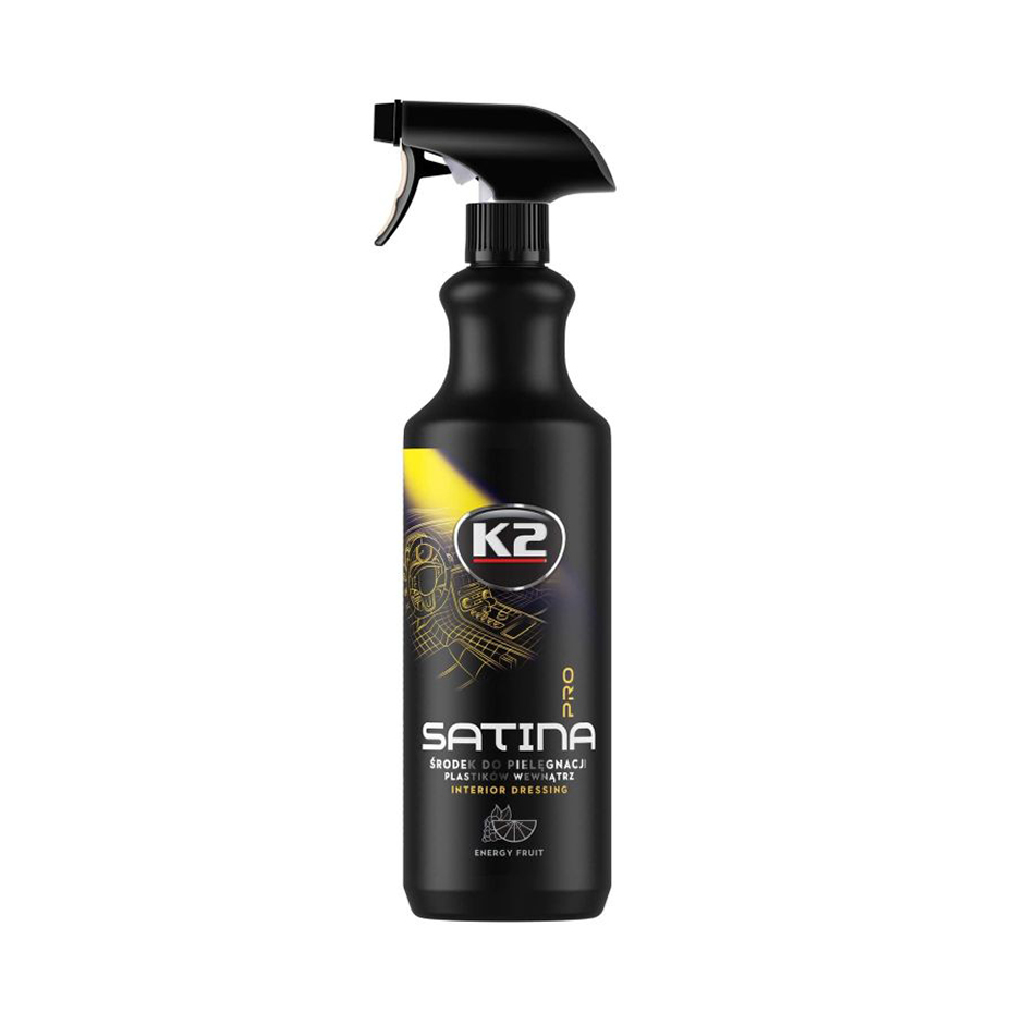 K2 SATINA PRO 1L energy fruit, догляд за пенеллю приладів 1л NEW х6 (з тригером)1