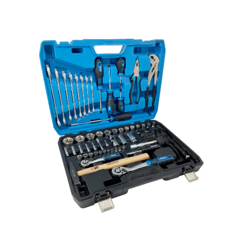 MOLDER Професійний набір інструментів в кейсі 1/2_, 1/4_ 72 T, CR-V, 72 од.1