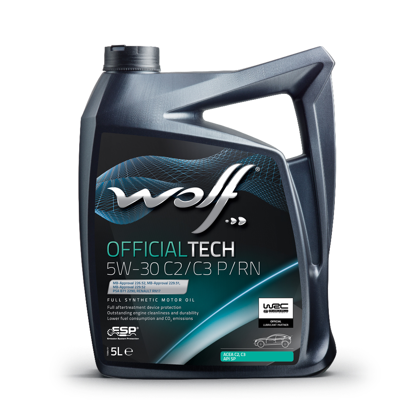 OFFICIALTECH 5W-30 C2/C3 P/RN 5Lx4 - NEW1