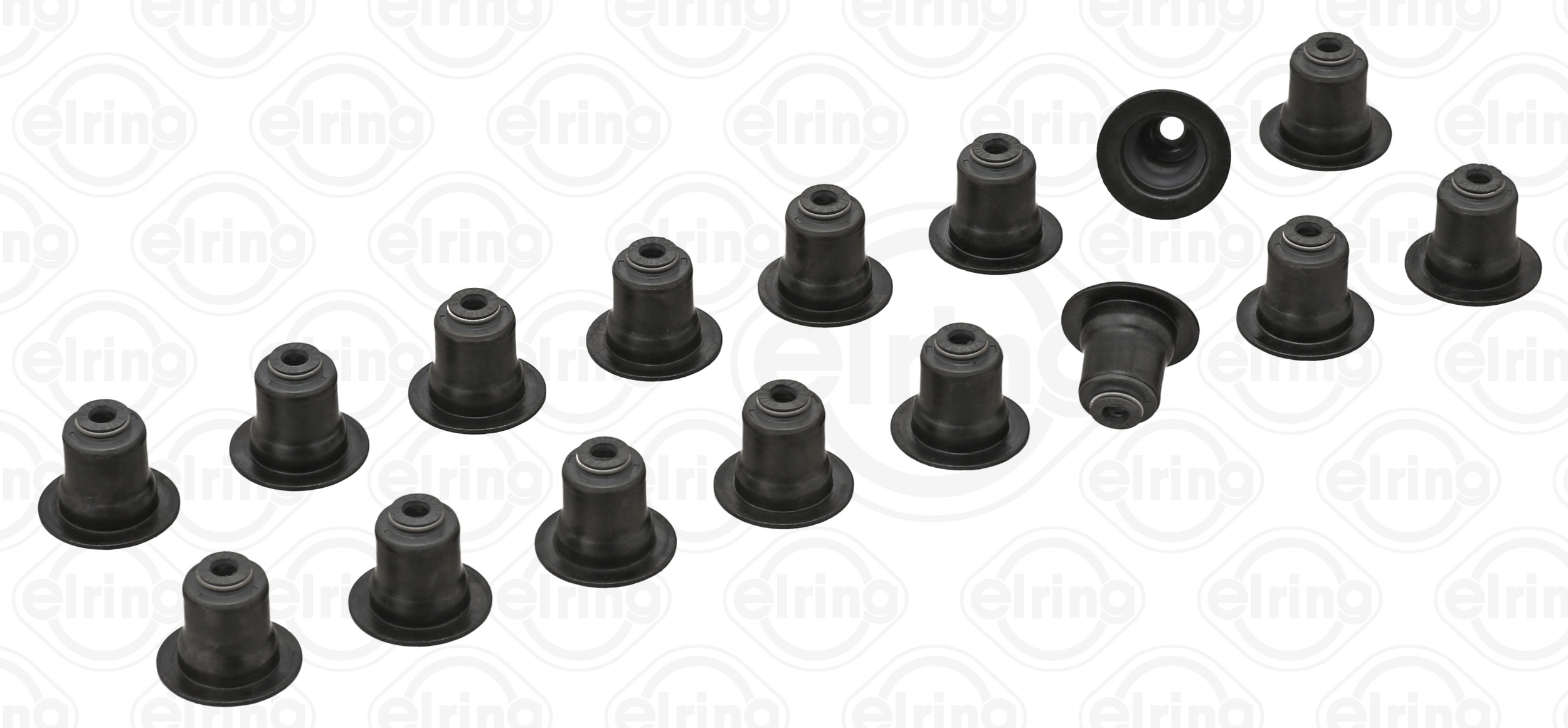 B23.410  ELRING Комплект сальників клапанів 16шт1