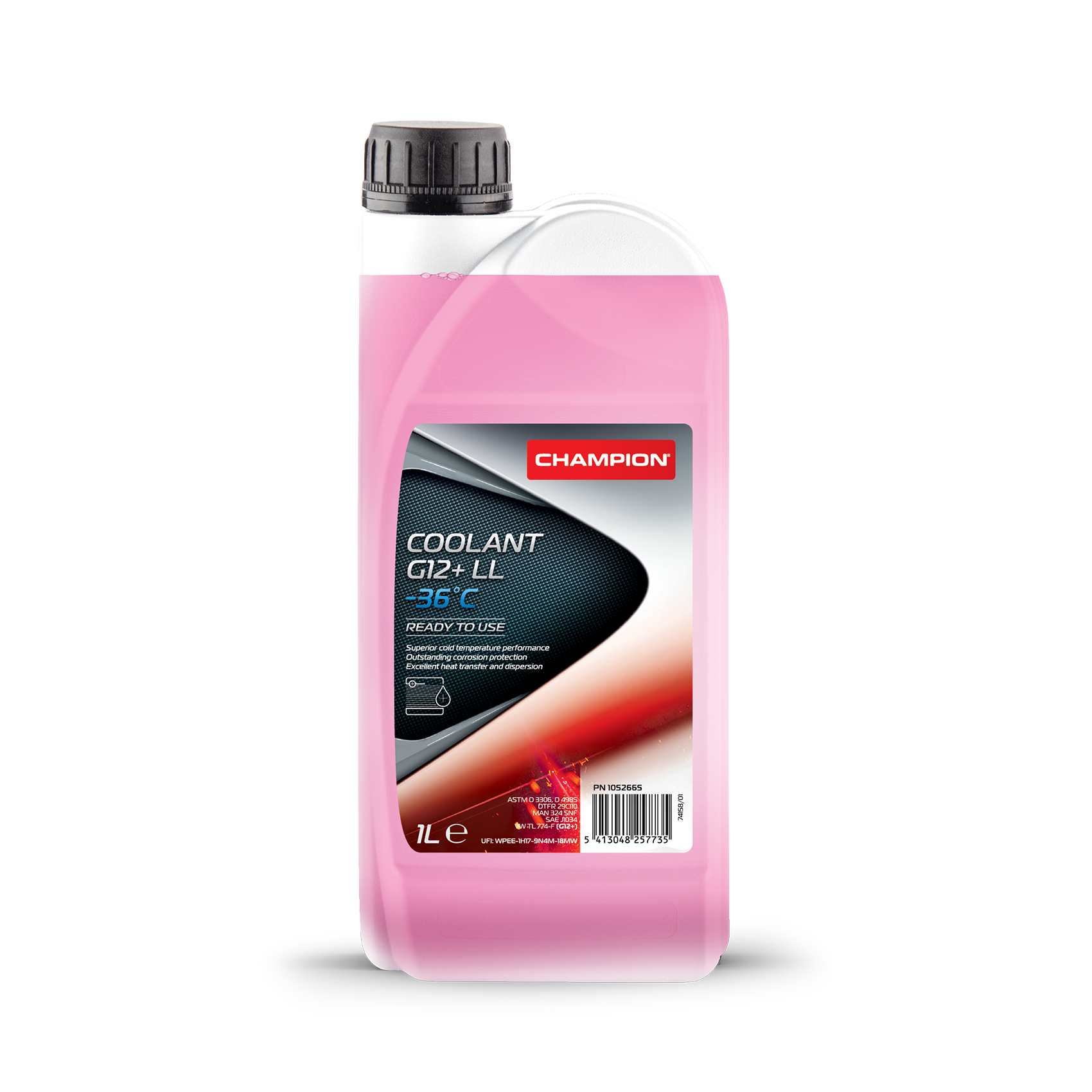 CHAMPION COOLANT G12+ LL -36°C 1L(х12) - NEW1