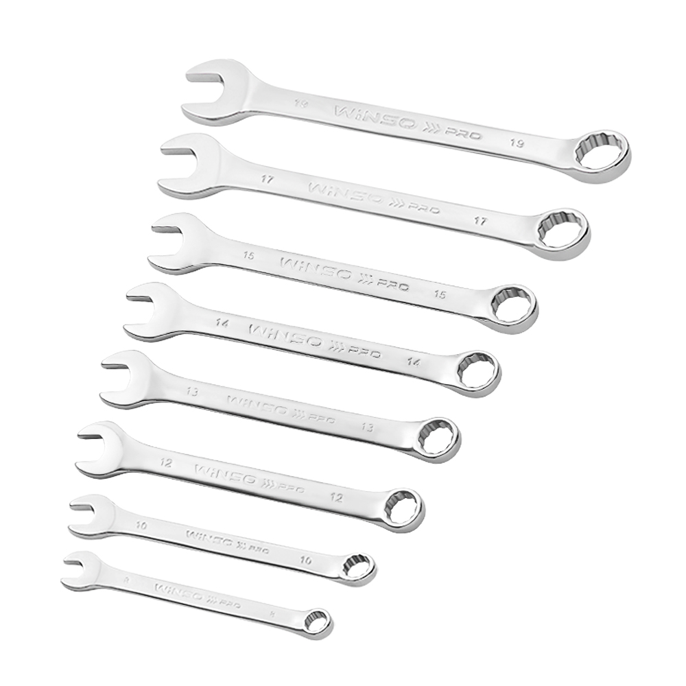 Набір ключів комбінованих WINSO PRO CR-V,  8шт., 8-19 мм, упакування пластик3