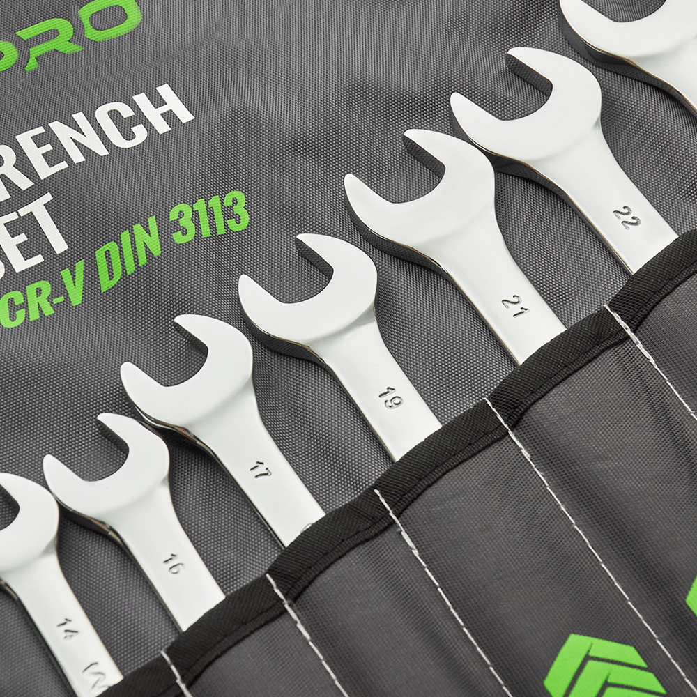 Набір ключів комбінованих WINSO PRO CR-V, 14шт., 8-32 мм, упакування чохол2