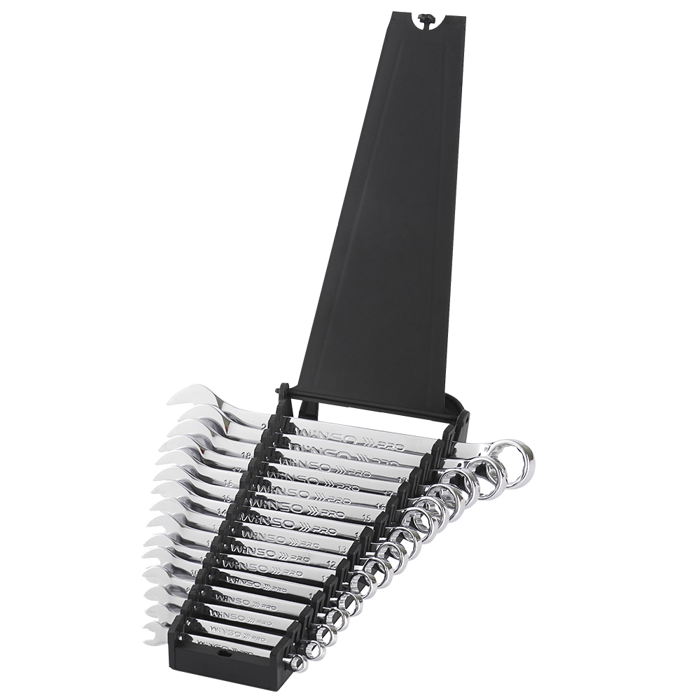 Набір ключів комбінованих WINSO PRO CR-V, 15шт., 6-22 мм, упакування пластик1
