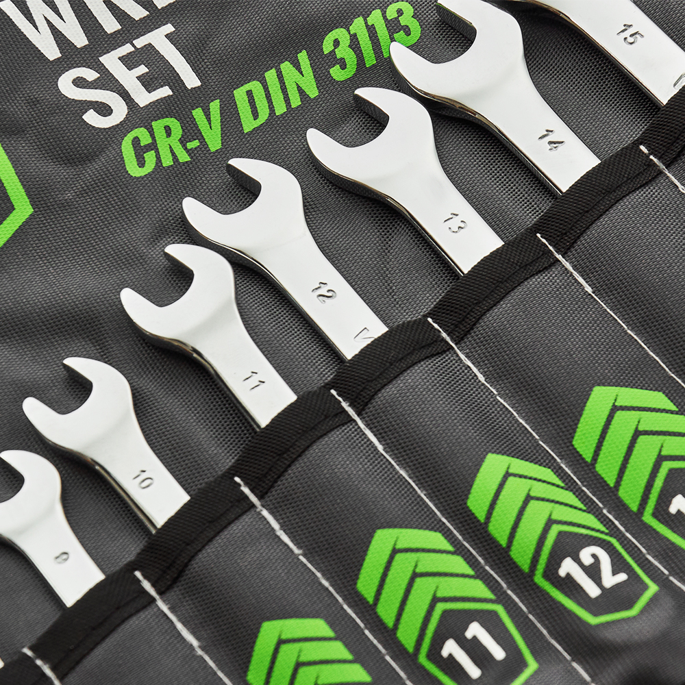 Набір ключів комбінованих WINSO PRO CR-V, 17шт., 6-24 мм, упакування чохол2