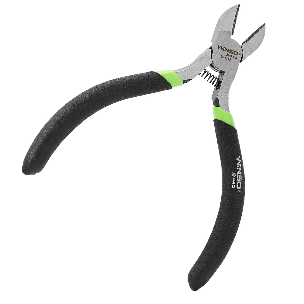 Бокорізи прецизійні WINSO PRO 120мм, Cr-V, HRC 55-60, поліровані, оліє-стійка, прогумована ручка2