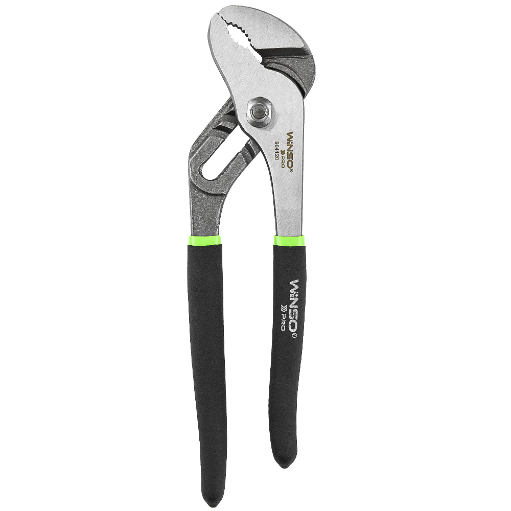 Кліщі переставні WINSO PRO 200мм, макс. діаметр 31мм, Cr-V, HRC 55-60, поліровані, оліє-стійка, прог1