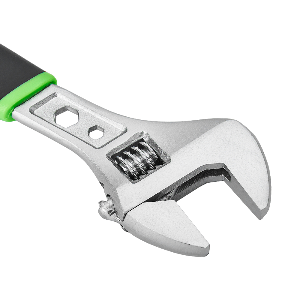 Ключ розвідний WINSO PRO 200мм, макс діаметр 24мм, Cr-V, HRC 44-45, вимірювальна шкла, сатинове покр3