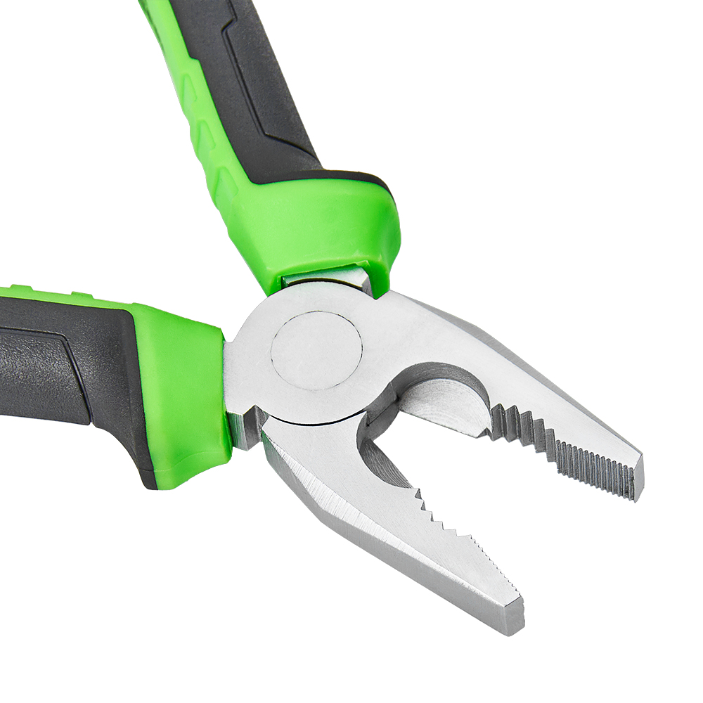 Плоскогубці комбіновані WINSO PRO 160мм, Cr-V, HRC 55-62, сатинове покриття, двокомпонентна ручка3