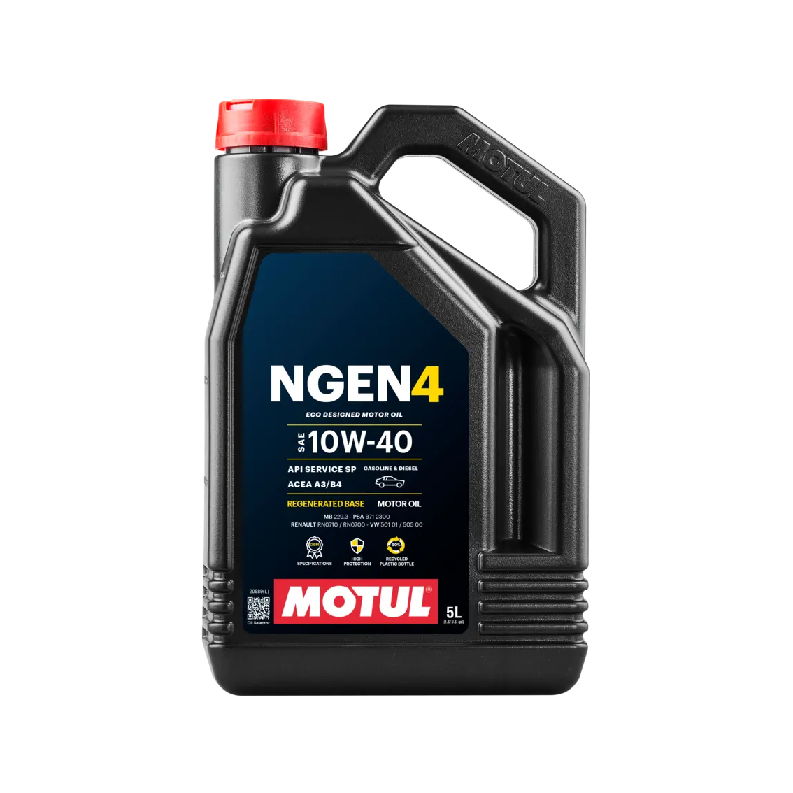 MOTUL NGEN 4 SAE 10W40 4х5 L - NEW1