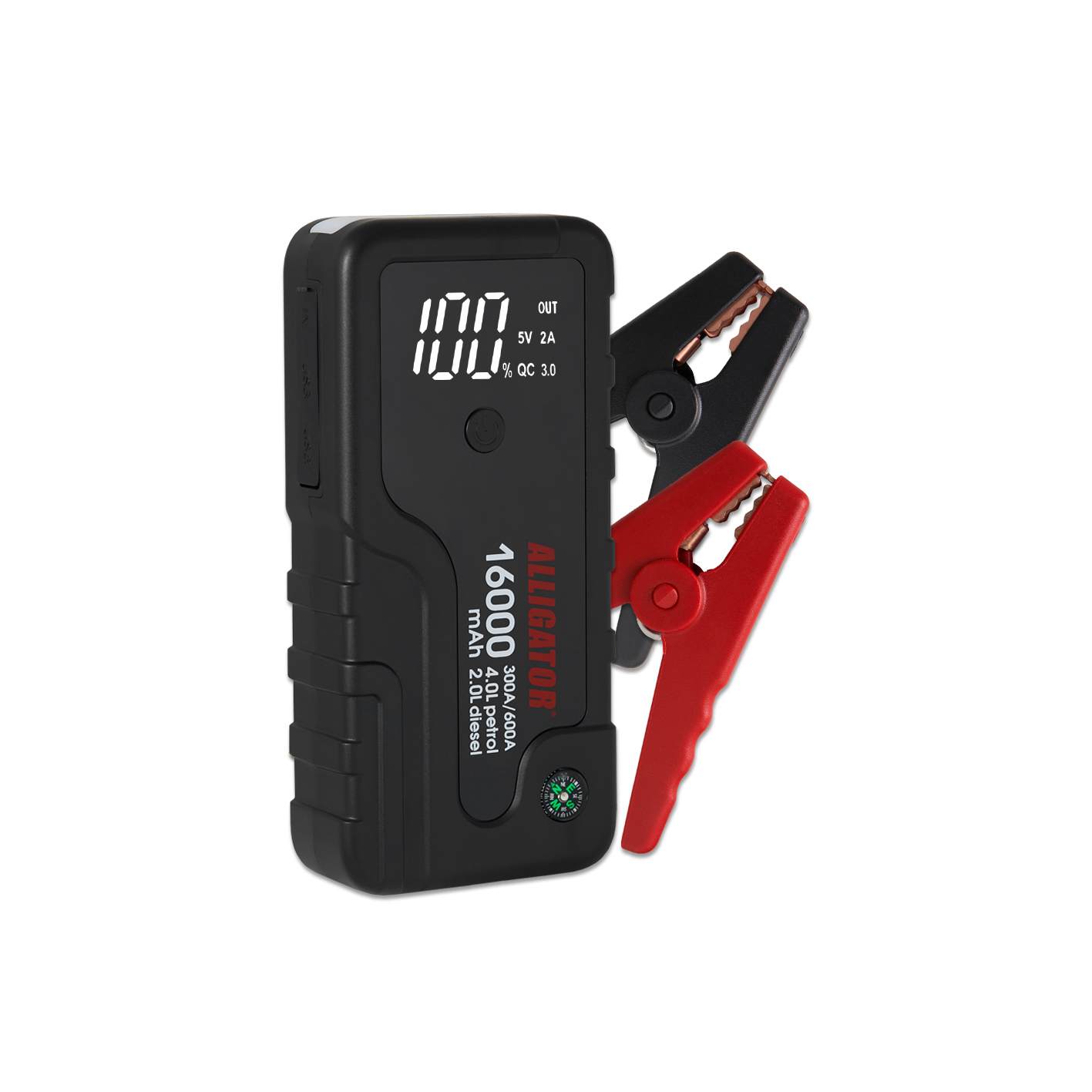 ALLIGATOR Пусковий пристрій 16000mAh 300A/600A (10шт.)1