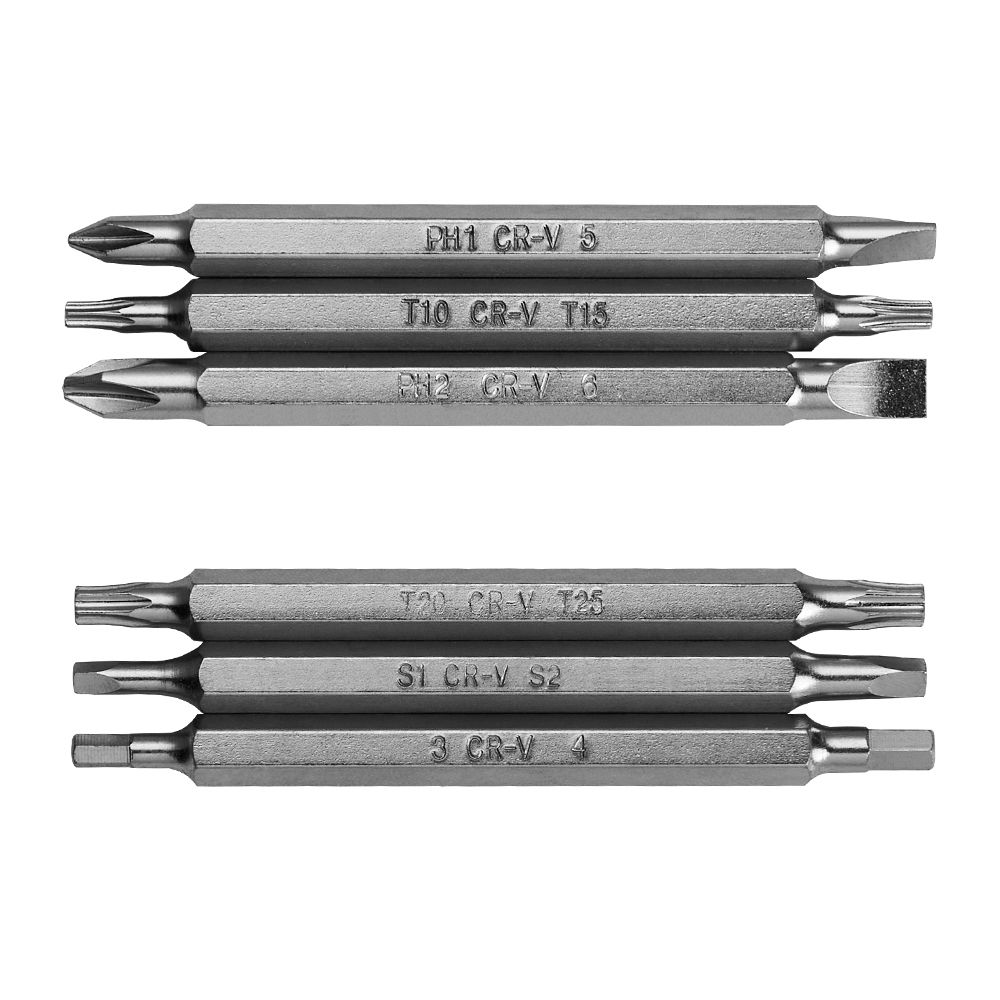 MOLDER Викрутка реверсивна з комплектом насадок Molder, 12 в 12