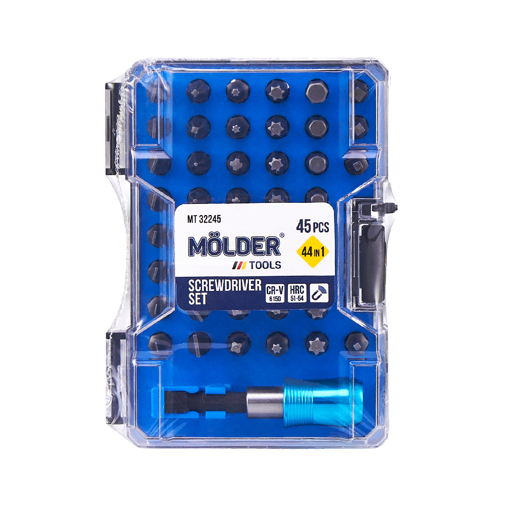 MOLDER Набір насадок з тримачем MOLDER, 45 шт1