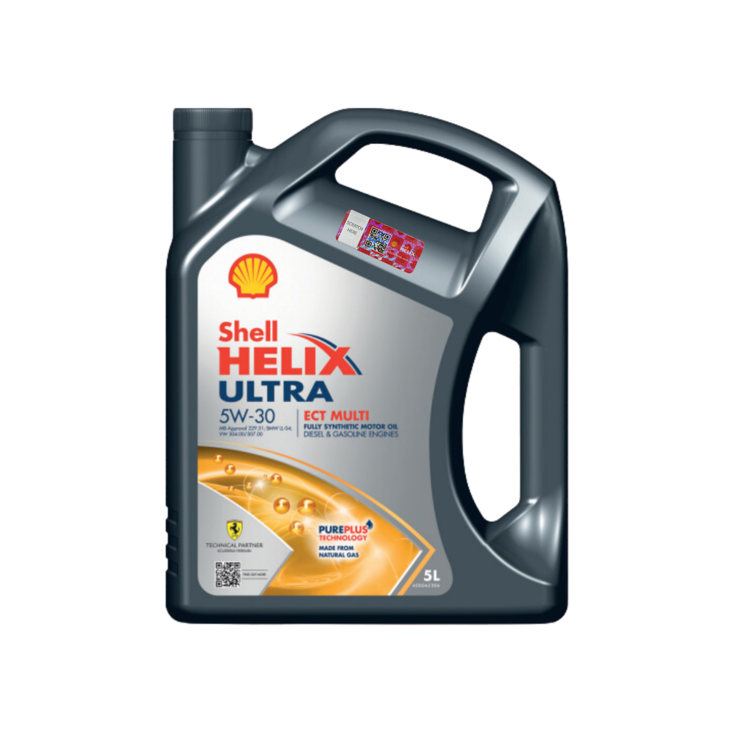 SHELL Helix Ultra ECT MULTI 5W-30, 5L (x3)1