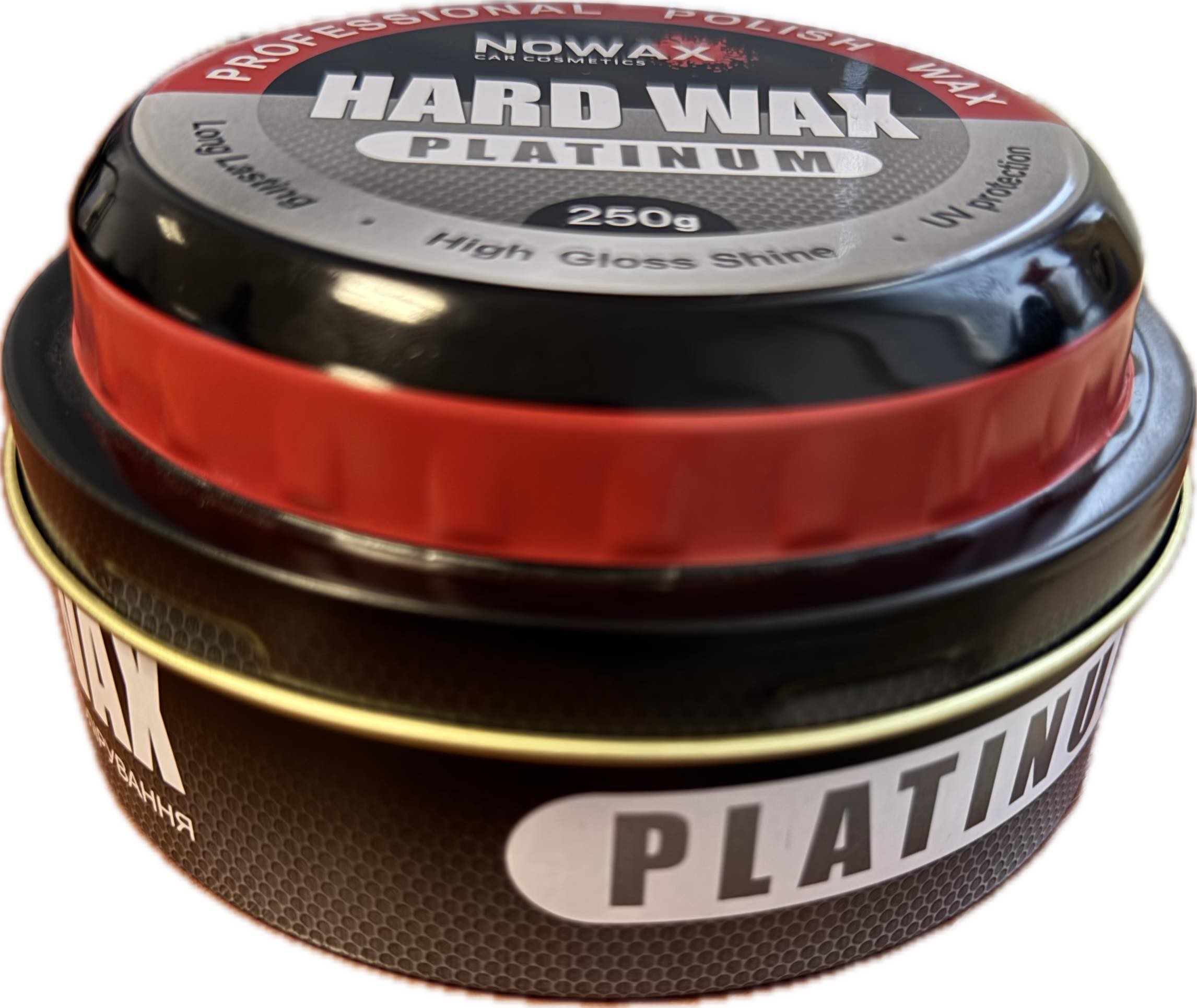 NOWAX   Твердий віск карнаубу для полірування автомобіля NOWAX 250г.2